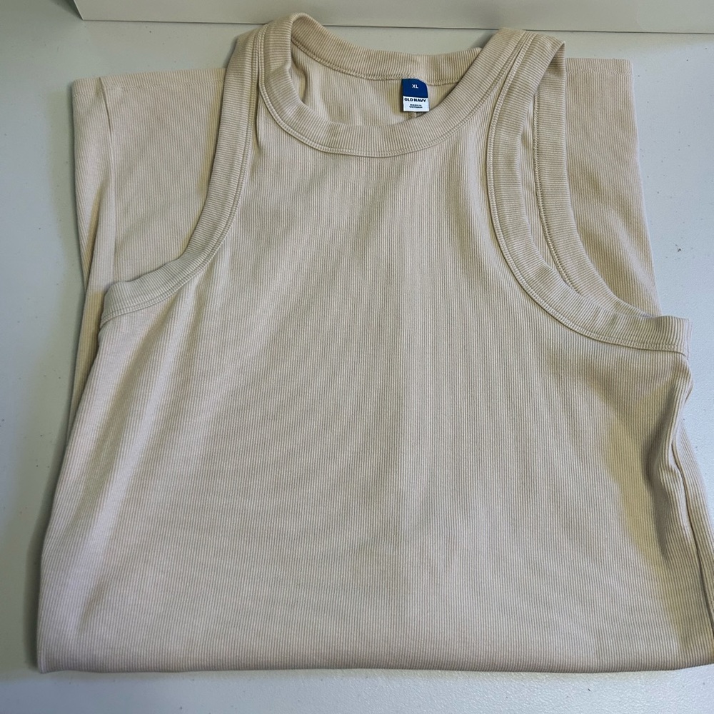 Old Navy XL Racerback Ribbed Midi Dress
